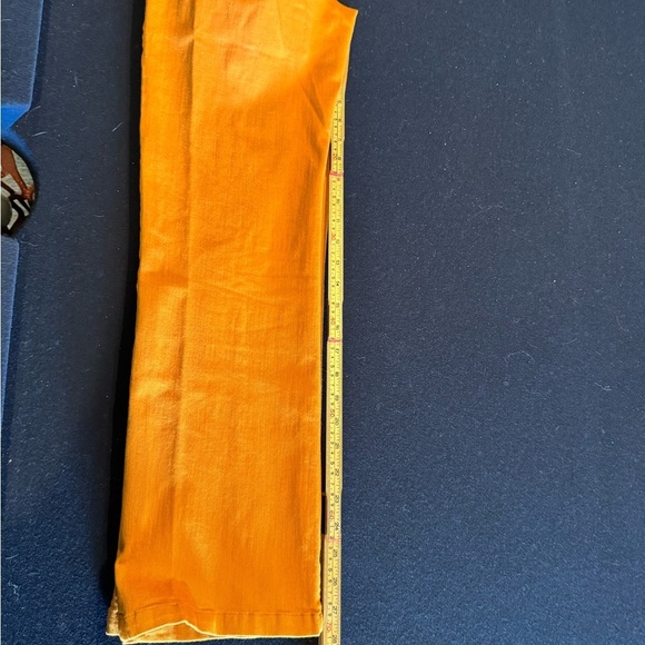 Sage Women's Mustard Button-Front Jumpsuit Sz XS - Picture 6 of 14